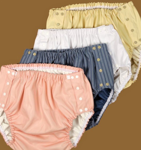 Ochranné inkontinenční kalhotky POLY DUO ZAPÍNACÍ střední - In-Tex