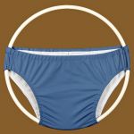 Ochranné inkontinenční kalhotky POLY 2G slip - modrá In-Tex