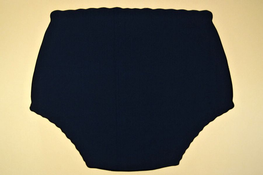 Ochranné inkontinenční kalhotky POLY DUO nízké - 5.černá tričkovina In-Tex