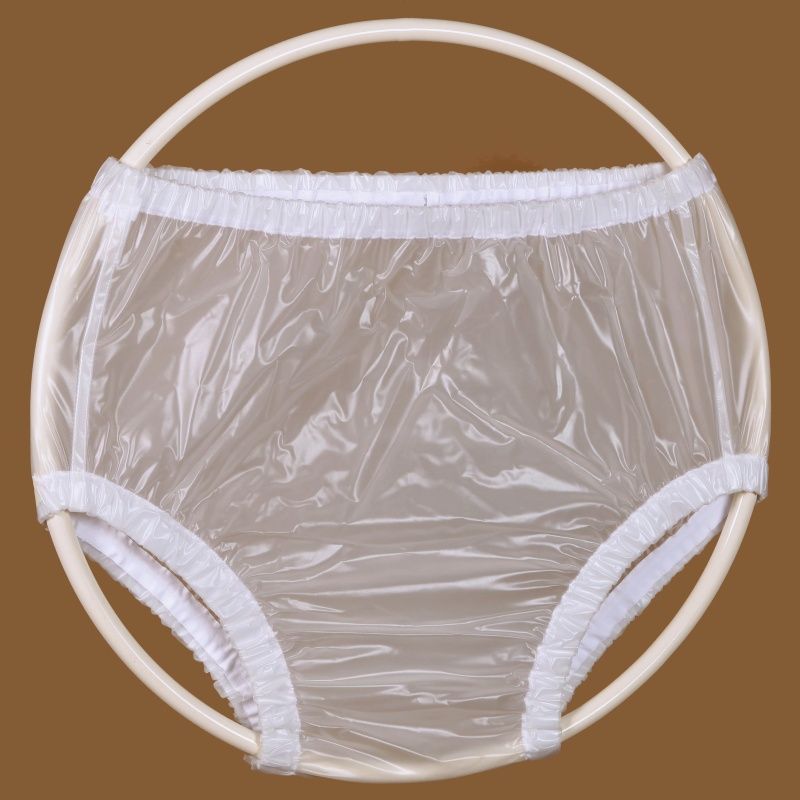 Ochranné inkontinenční kalhotky PVC FIX vysoké - transparentní In-Tex