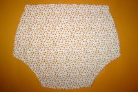 Ochranné inkontinenční kalhotky POLY DUO MINI vysoké - 19.flanel se žlutými kvítečky In-Tex