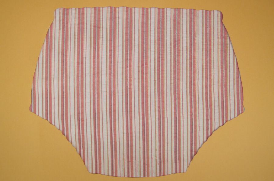 Ochranné inkontinenční kalhotky POLY DUO SAN vysoké - 12.krep pruhovaný světlejší In-Tex
