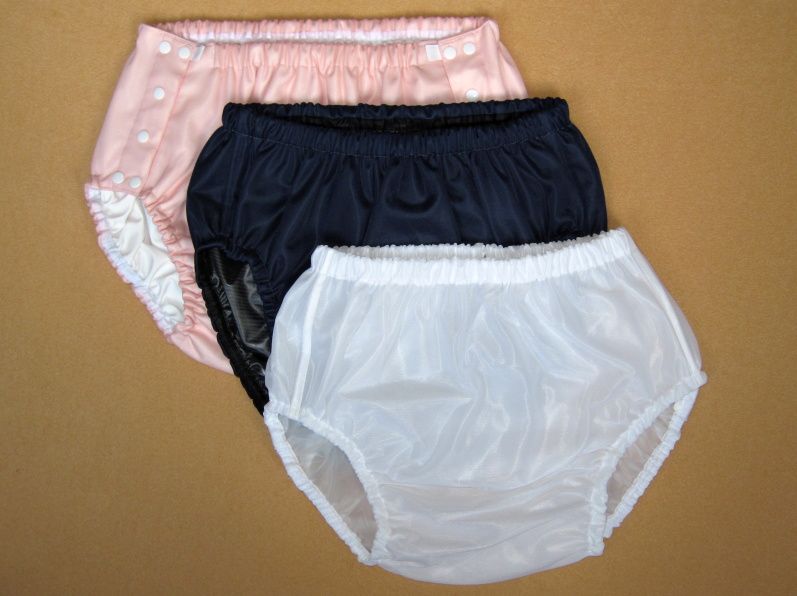 Ochranné inkontinenční kalhotky POLY DUO ZAPÍNACÍ slip - 22.růžový dederon In-Tex