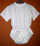 Body pro inkontinenci IN TEX - krátké rukávy, v pase guma - 2.šedá tričkovina In-Tex