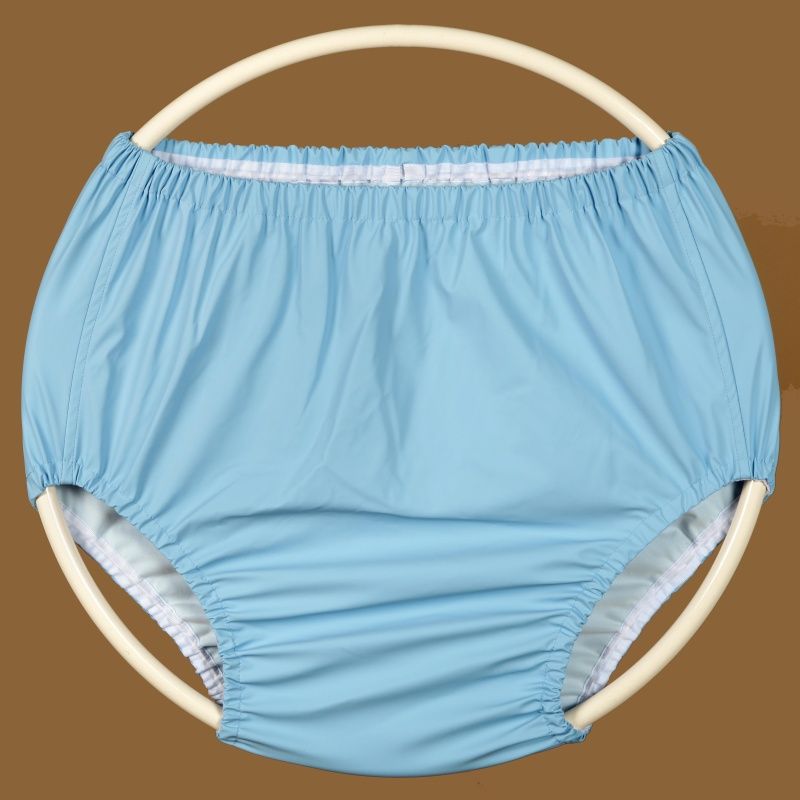 Ochranné inkontinenční kalhotky POLY 2G vysoké - bleděmodrá In-Tex