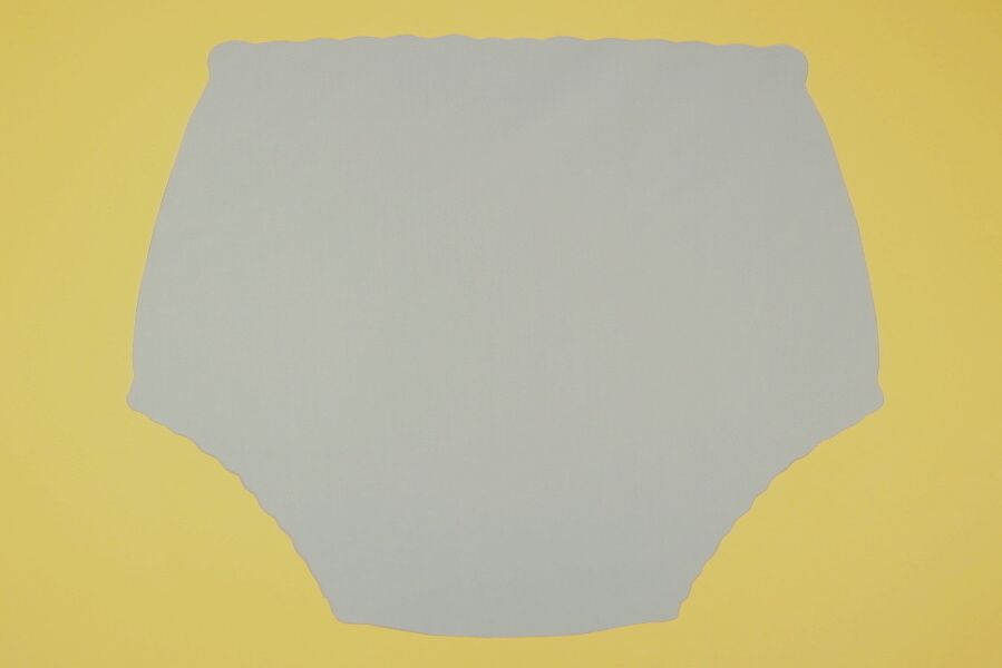 Ochranné inkontinenční kalhotky POLY DUO SAN ZAPÍNACÍ nízké - 2.šedá tričkovina In-Tex
