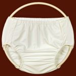 Ochranné inkontinenční kalhotky POLY DUO SAN ZAPÍNACÍ, bílé, vel.2 střední