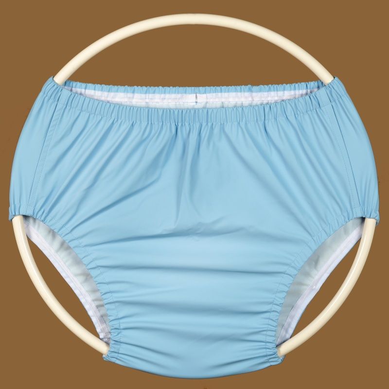 Ochranné inkontinenční kalhotky POLY KLASIK střední - bleděmodrá In-Tex