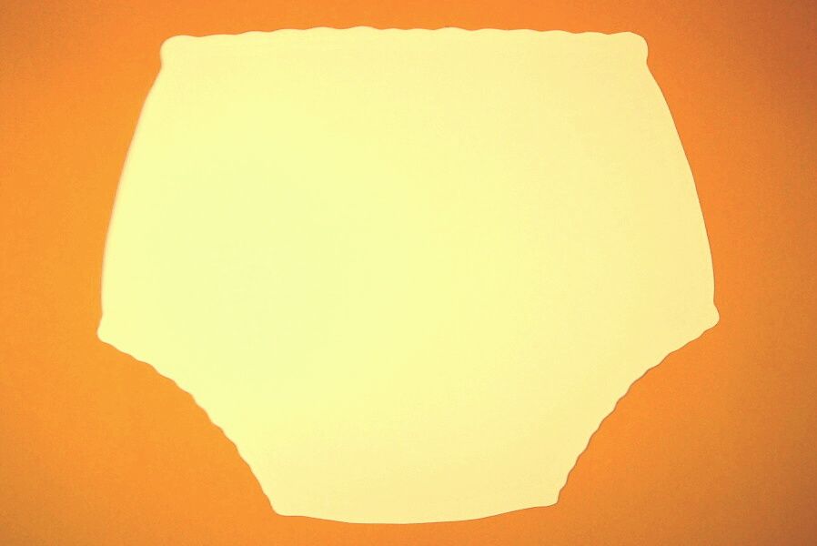 Ochranné inkontinenční kalhotky POLY ZAVINOVACÍ vysoké - béžová In-Tex
